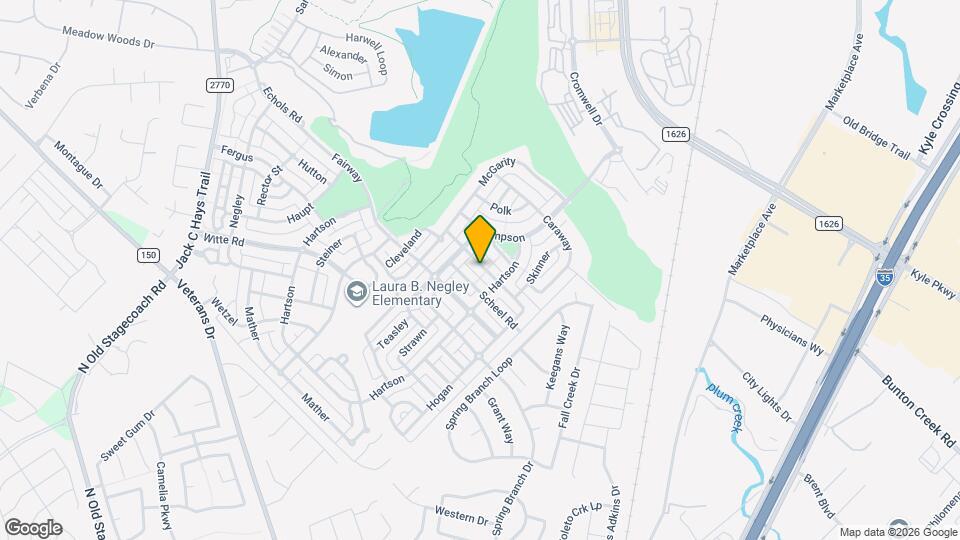 713 Hogan Map and Location Details