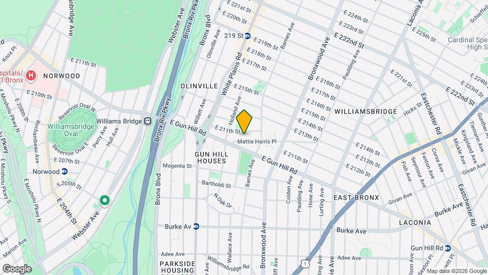 739 Tilden St Map and Location Details