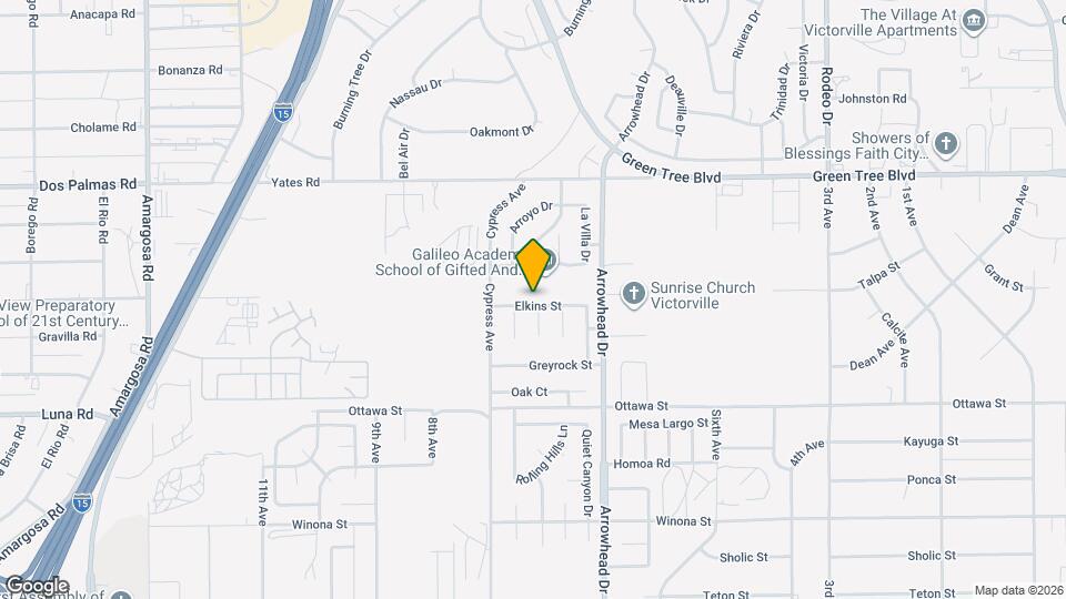 15976 Elkins St Mapa y Detalles de la Ubicación