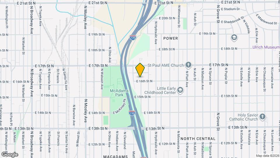 1516 E 16th St N Map and Location Details