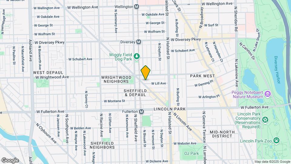 888 W Lill Ave Map and Location Details