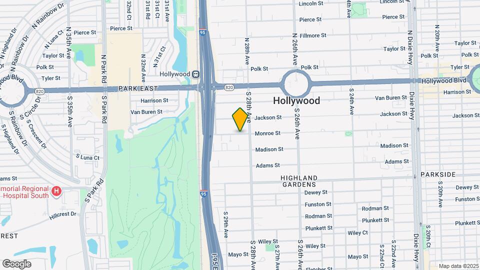 2820 Monroe St Map and Location Details
