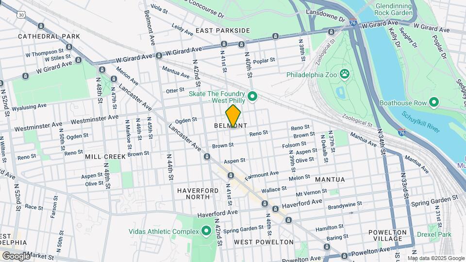 829 N 41st St Map and Location Details
