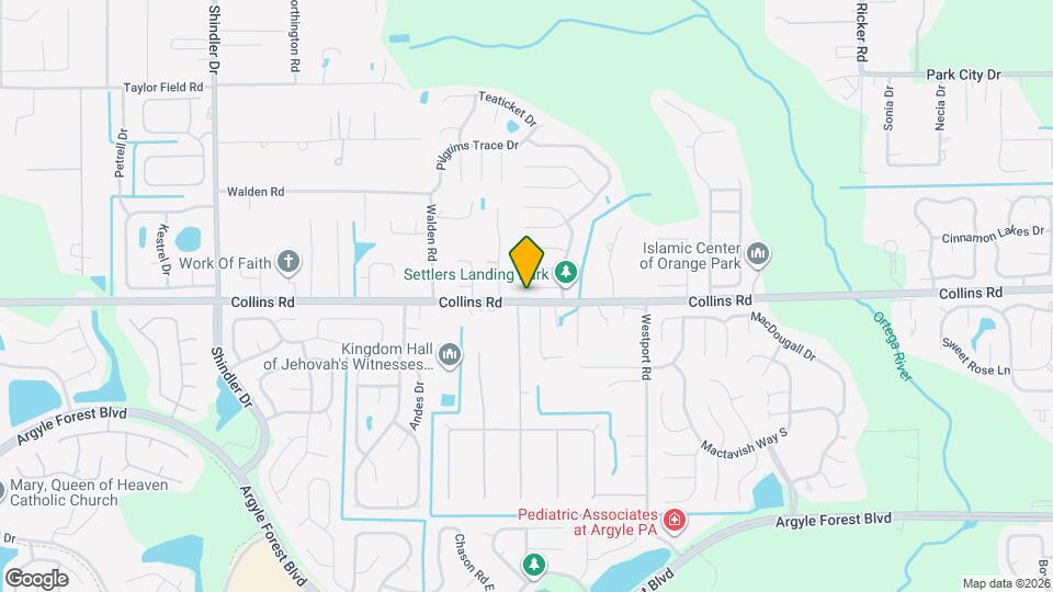 8168 Fort Lee Trail Mapa y Detalles de la Ubicación