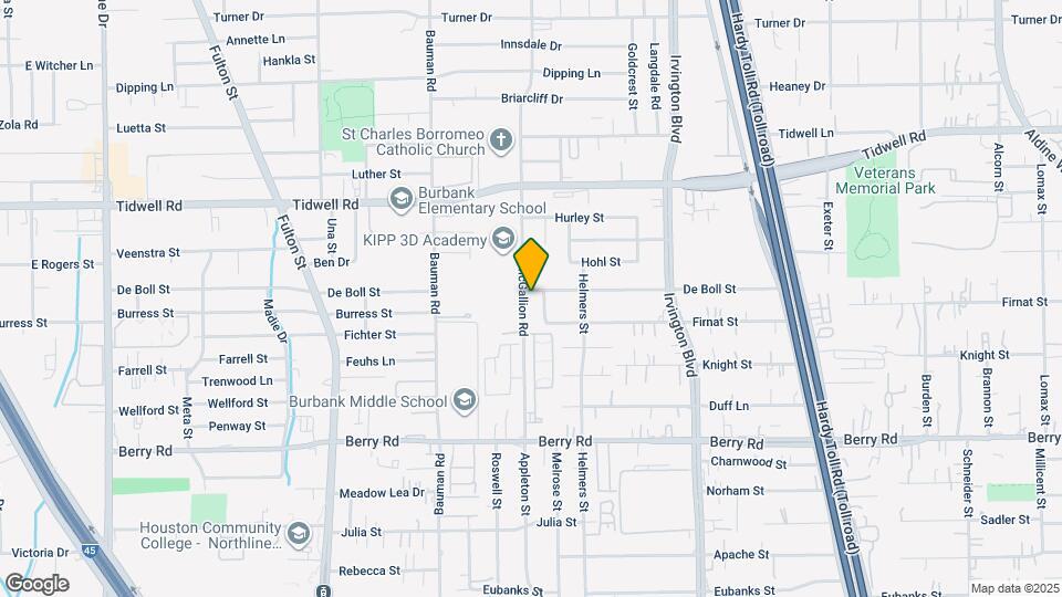 9038 McGallion Rd Map and Location Details