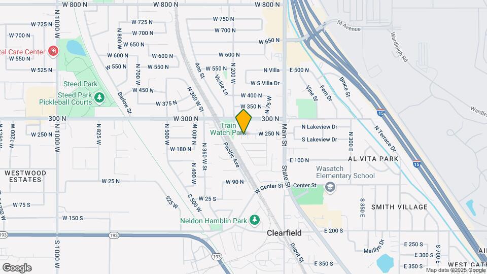 165 W 250 N, Unit 4 plex 4 Map and Location Details