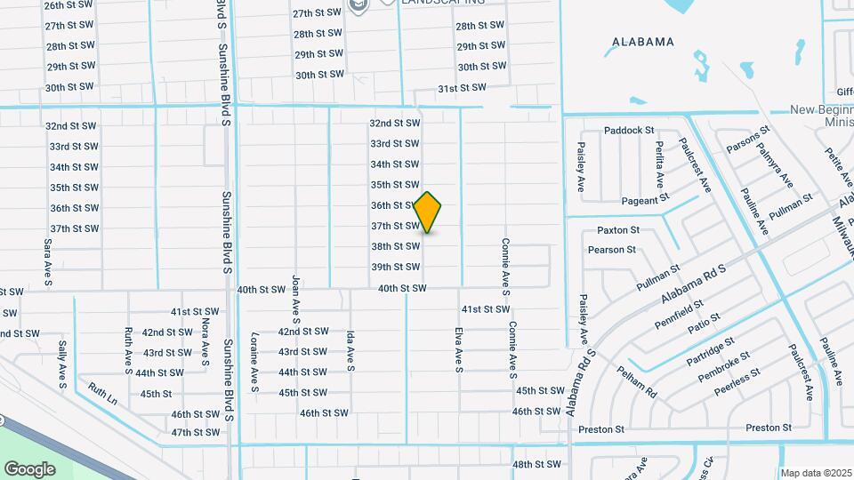 2712 38th St SW Map and Location Details