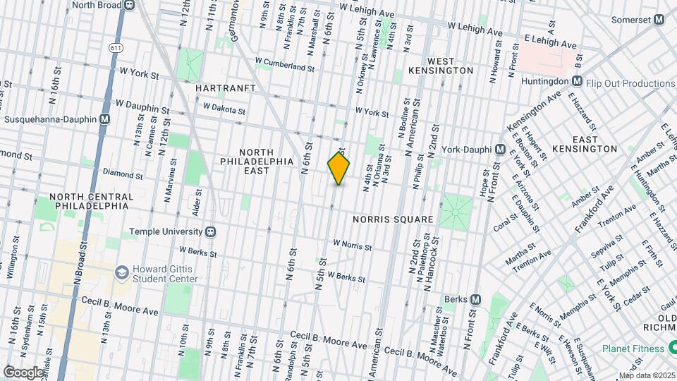 2137 N 5th St-Unit -1 Map and Location Details