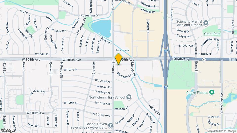 10342 Monterey Cir Map and Location Details