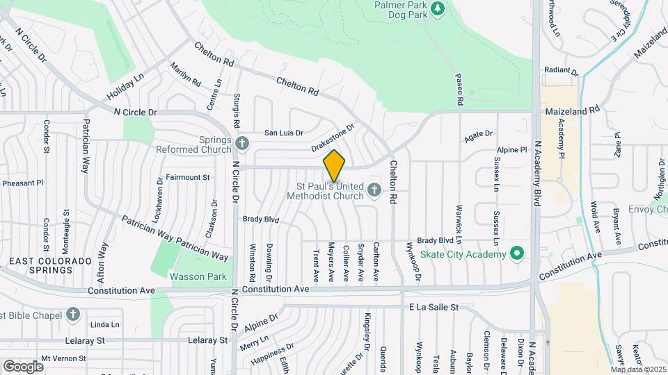 2202 Collier Ave Map and Location Details