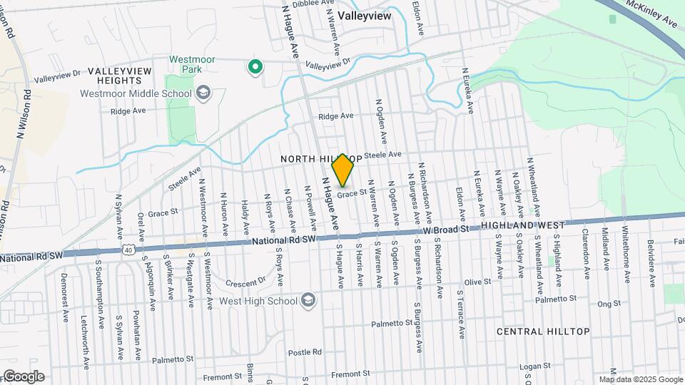 2730 Grace St Map and Location Details