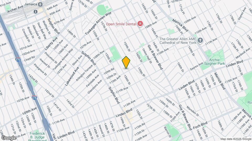 156-15 110th Ave Map and Location Details