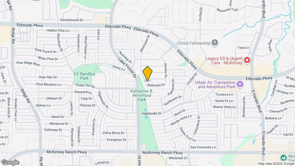 4612 Bellcrest Dr Map and Location Details