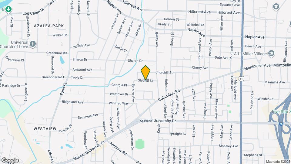 3074 Gledhill St Map and Location Details