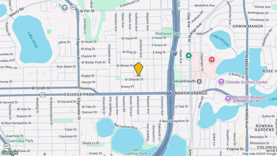 109 W Orlando St Map and Location Details