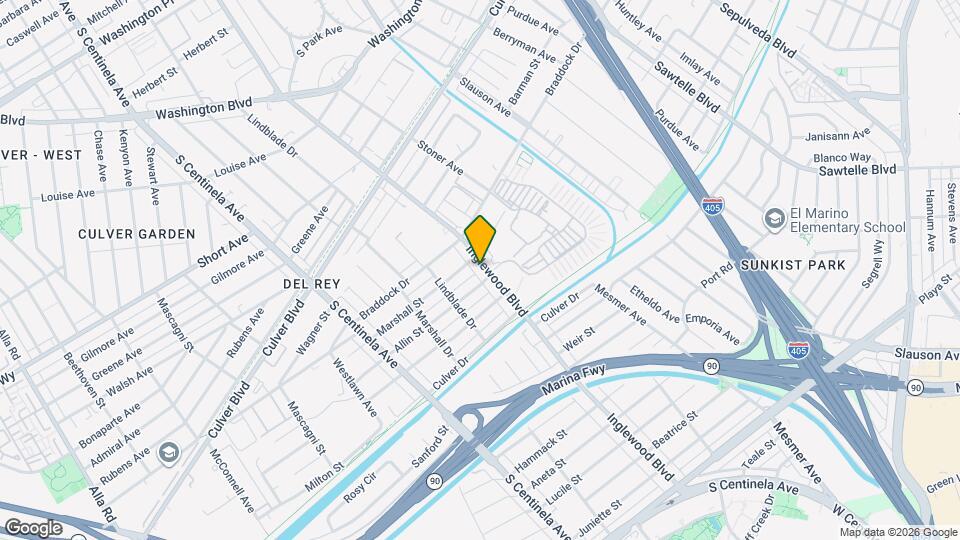 4869 Inglewood Blvd Mapa y Detalles de la Ubicación