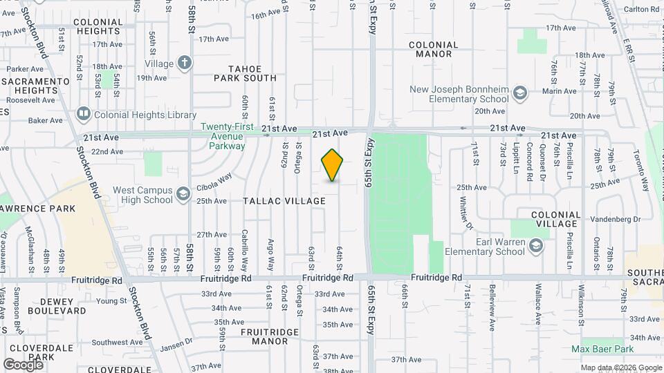 5050 64th St Map and Location Details