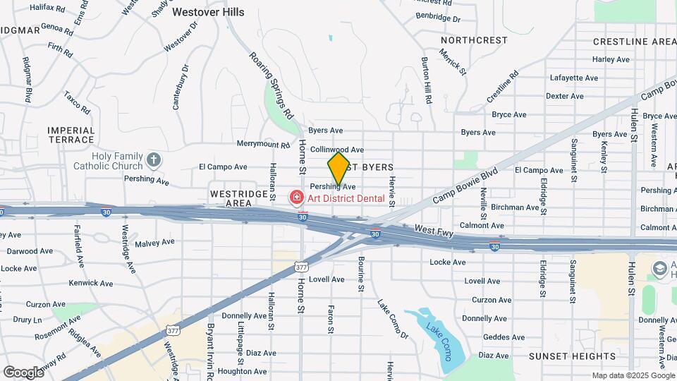 5533 Pershing Ave Mapa y Detalles de la Ubicación