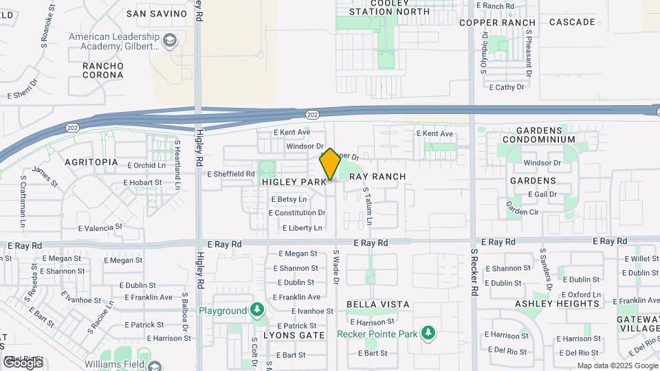 1431 S Ponderosa Dr Map and Location Details