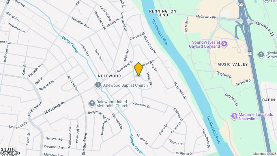 2102 Avalon Dr Map and Location Details