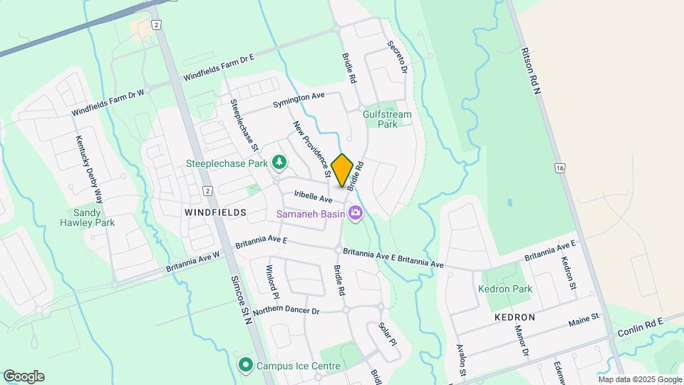 2450 Bridle Rd Map and Location Details