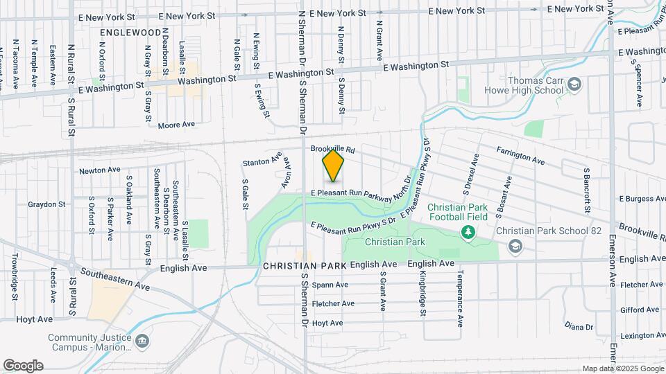 3842 E Pleasant Run Parkway North Dr Map and Location Details