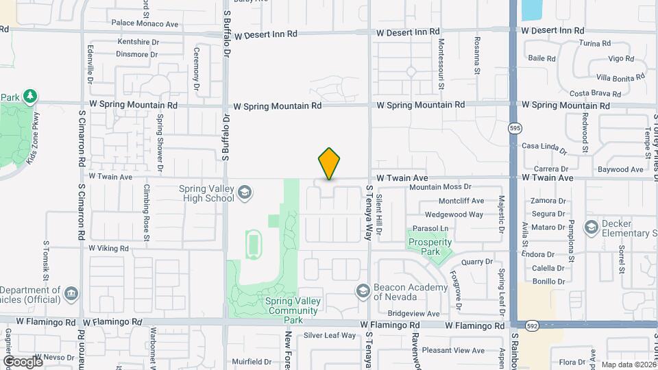 3719 Narrow Leaf Way Map and Location Details