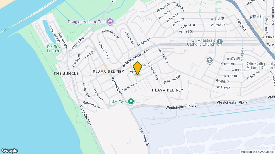 8170 Redlands St Mapa y Detalles de la Ubicación