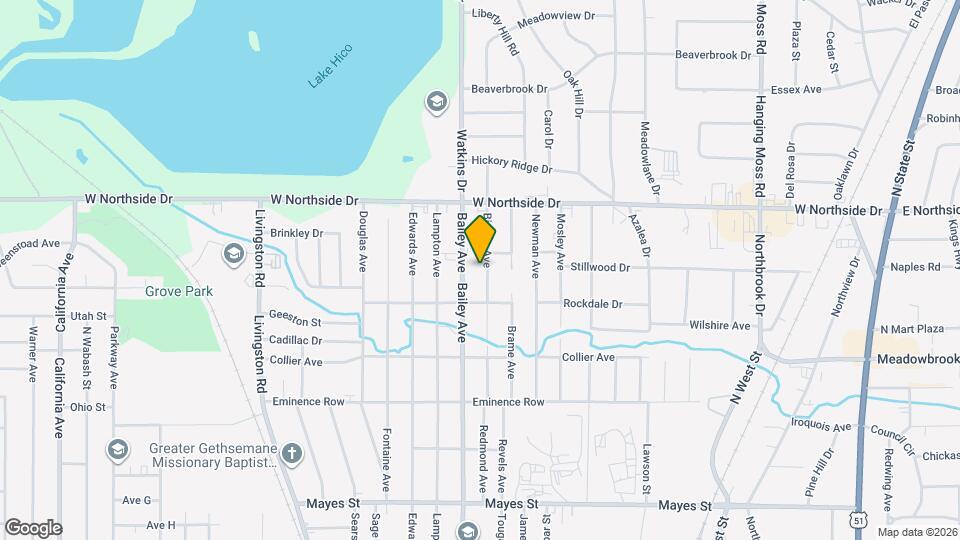 3737 Bishop Ave Map and Location Details