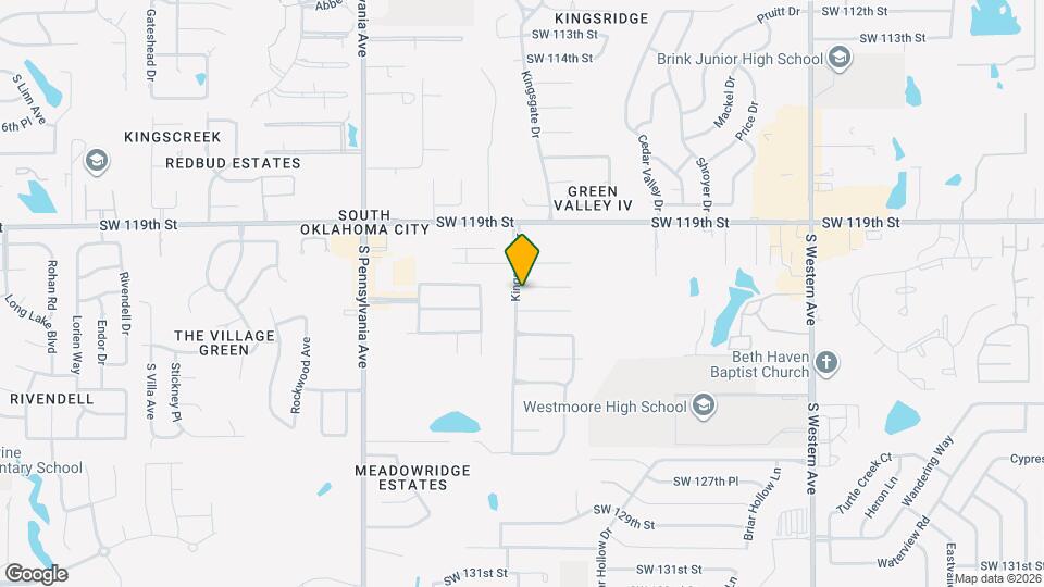 1340 SW 121st St Map and Location Details