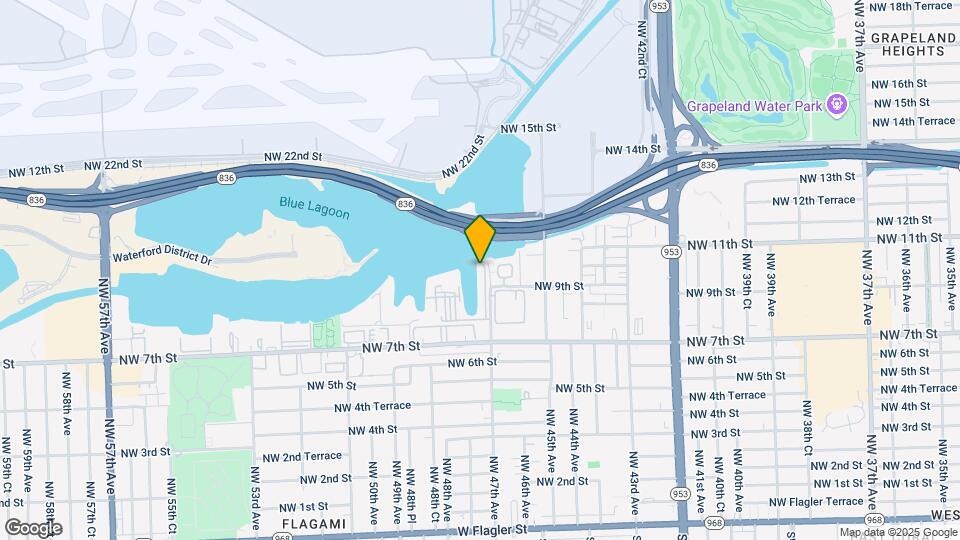 4705 NW 7th St Map and Location Details