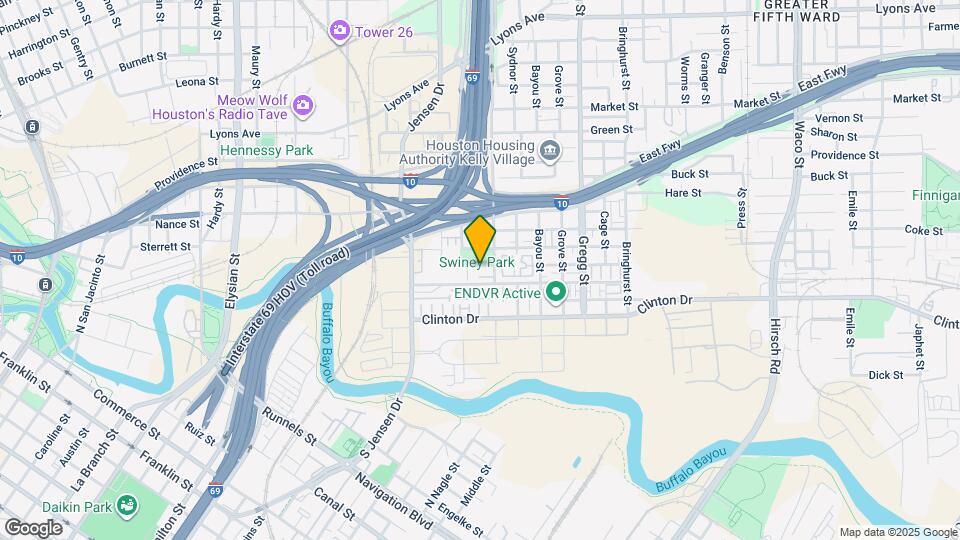 2920 Cline St Map and Location Details