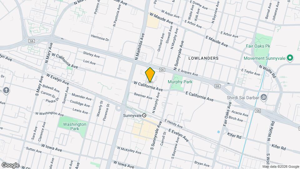 219 W California Ave, Unit 219 Mapa y Detalles de la Ubicación