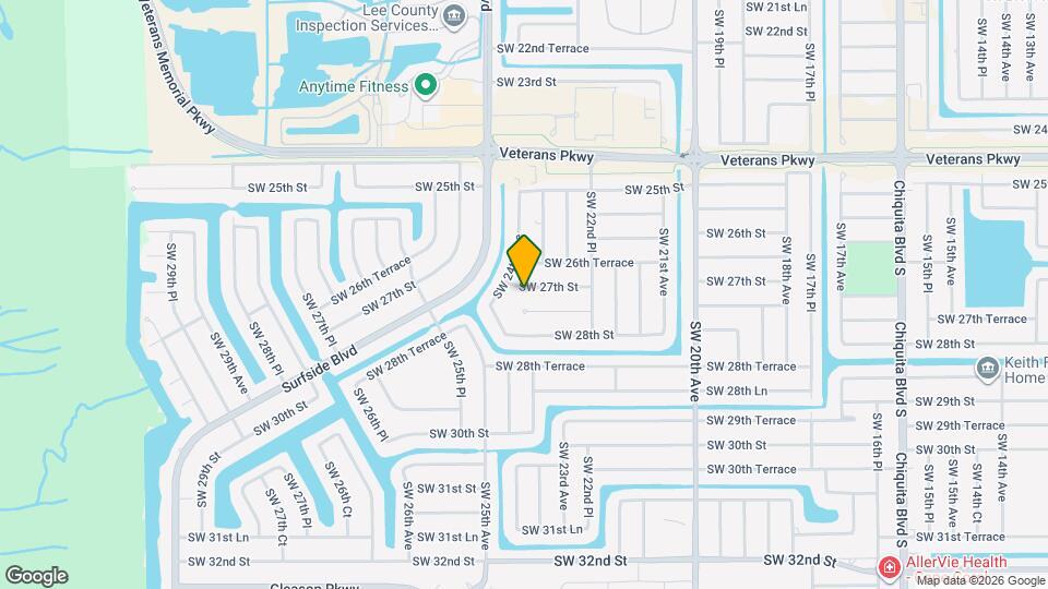2326 SW 27th St Map and Location Details