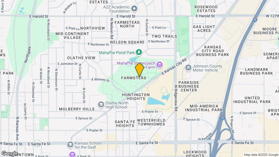 620 N Sunset Dr Map and Location Details