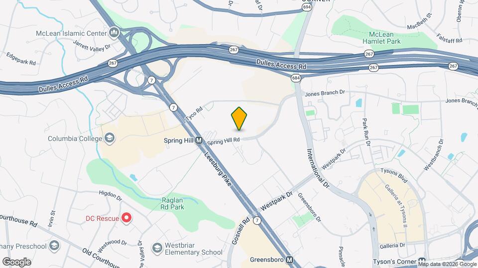 1548 Spring Hill Rd Map and Location Details