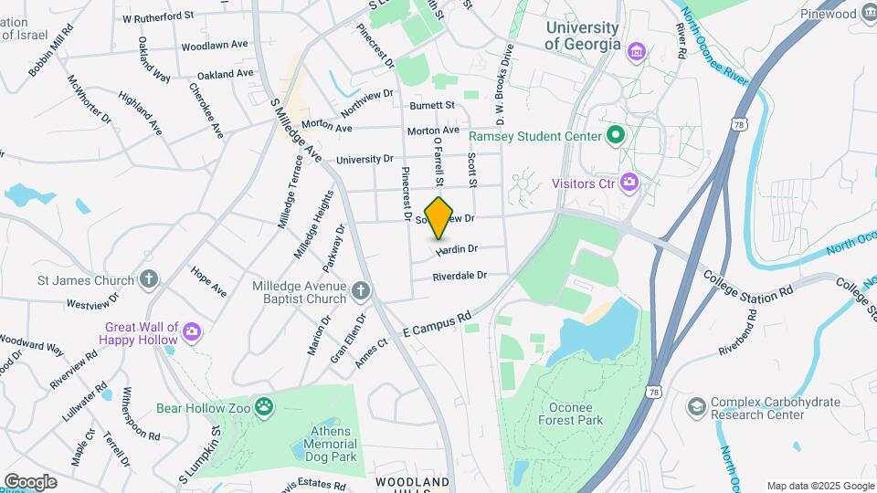 135 Hardin Dr Map and Location Details