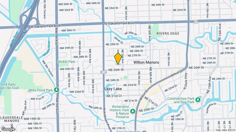 108 NE 26th Dr Map and Location Details