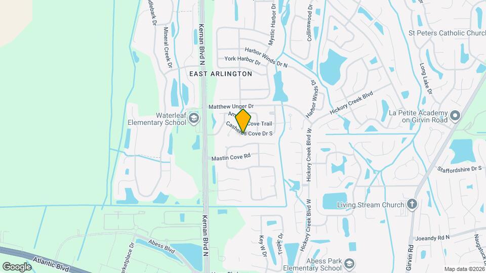 12324 Casheros Cove Dr S Map and Location Details