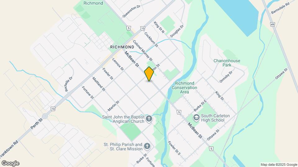 3528 McBean St Map and Location Details