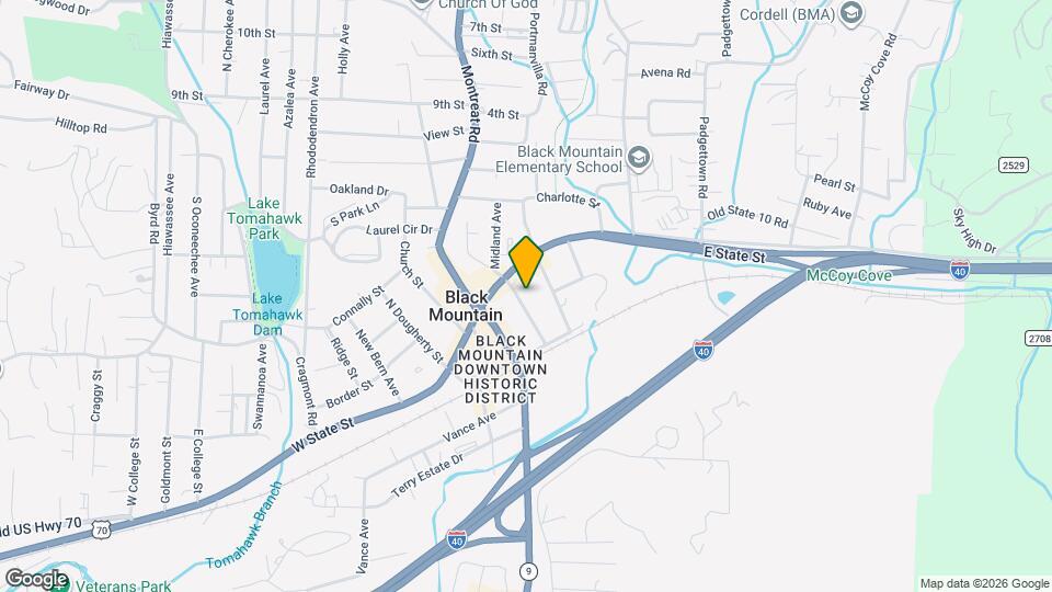 107 Richardson Blvd Map and Location Details