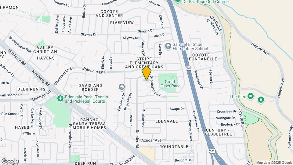 430 Osgood Ct Map and Location Details