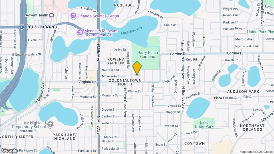 1416 Granville Ln Map and Location Details