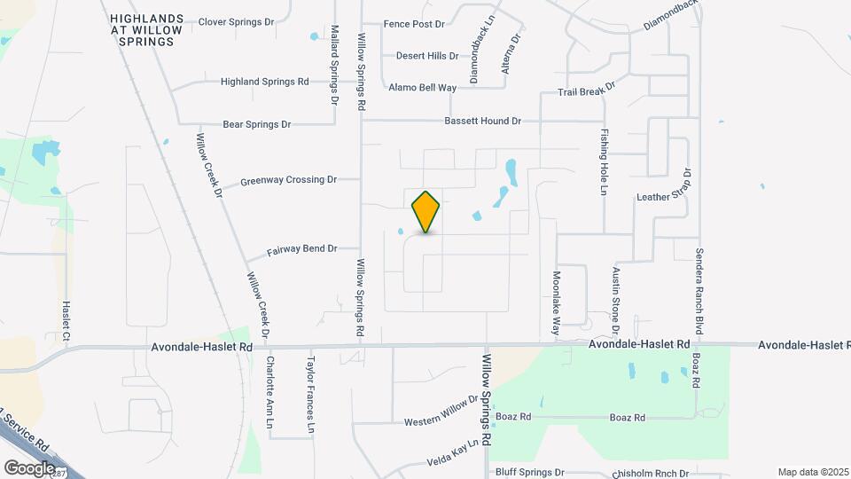 1617 Escondido Dr Map and Location Details