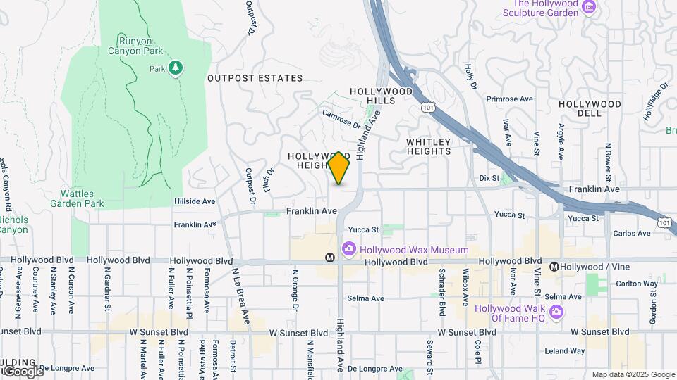 1908 Hillcrest Rd Mapa y Detalles de la Ubicación