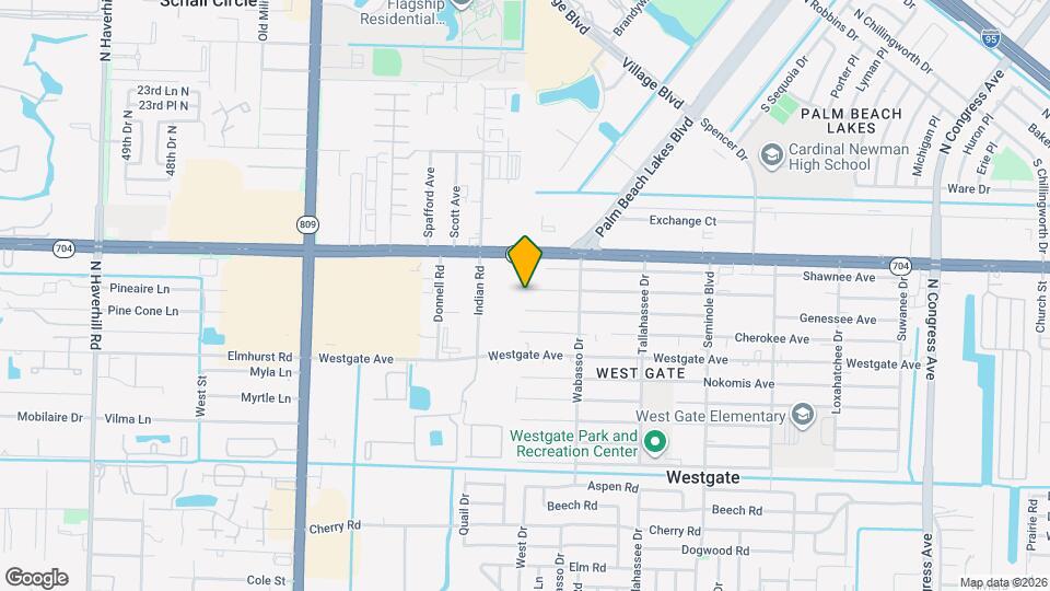 2960 Chickamauga Ave Map and Location Details