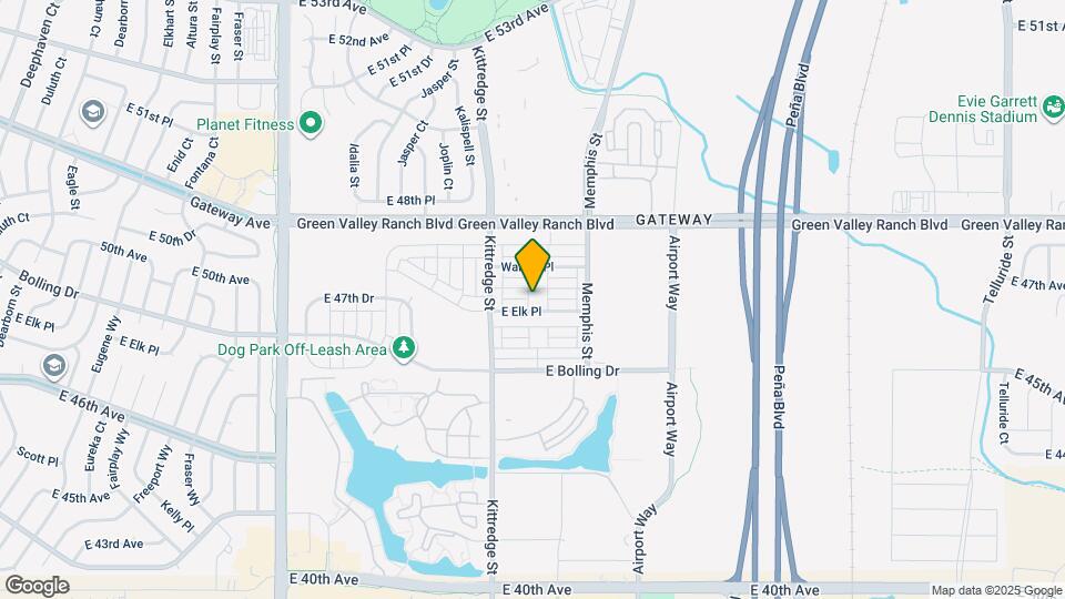 16097 E Elk Pl Map and Location Details