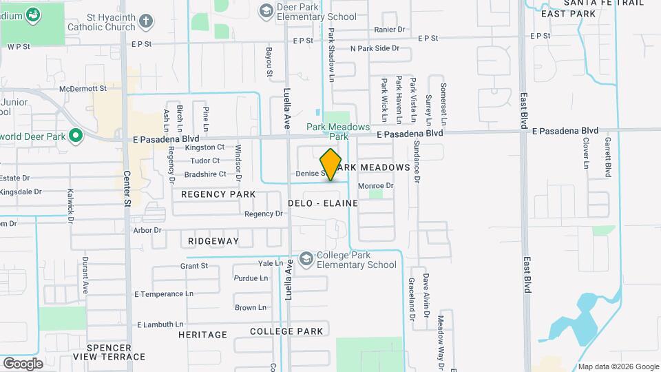 1309 Velma St Map and Location Details