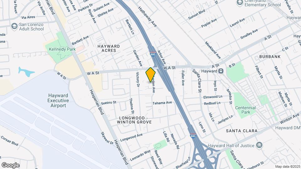 22241-22247 S Garden Ave Mapa y Detalles de la Ubicación