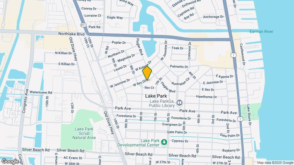 744 W Ilex Dr Map and Location Details